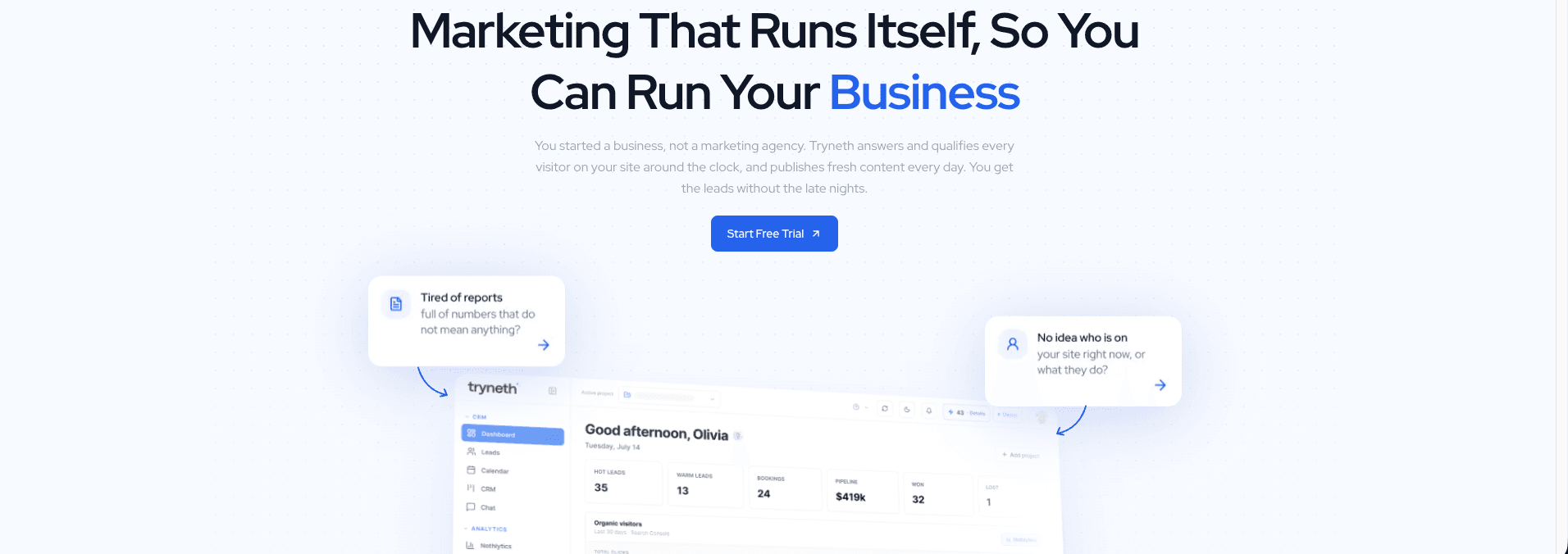 Tryneth- Autopilot SEO SAAS